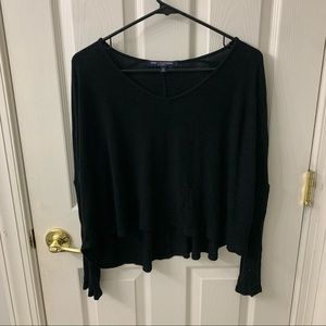 Black High Low Sweater